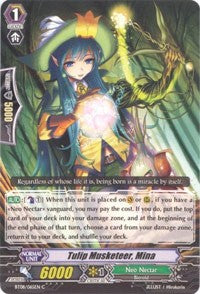 Image of Tulip Musketeer, Mina (BT08/065EN) [Blue Storm Armada]