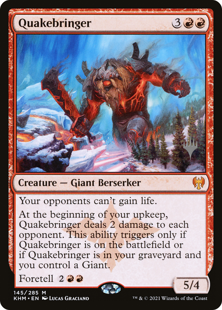 Image of Quakebringer (Promo Pack) [Kaldheim Promos]