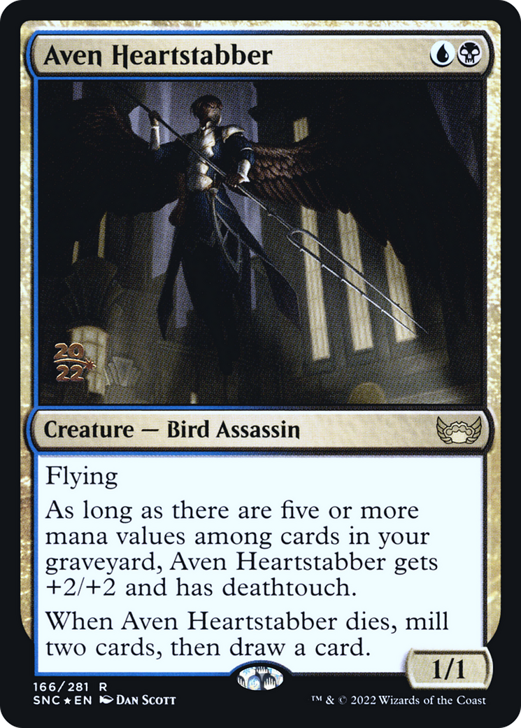 Image of Aven Heartstabber [Streets of New Capenna Prerelease Promos]