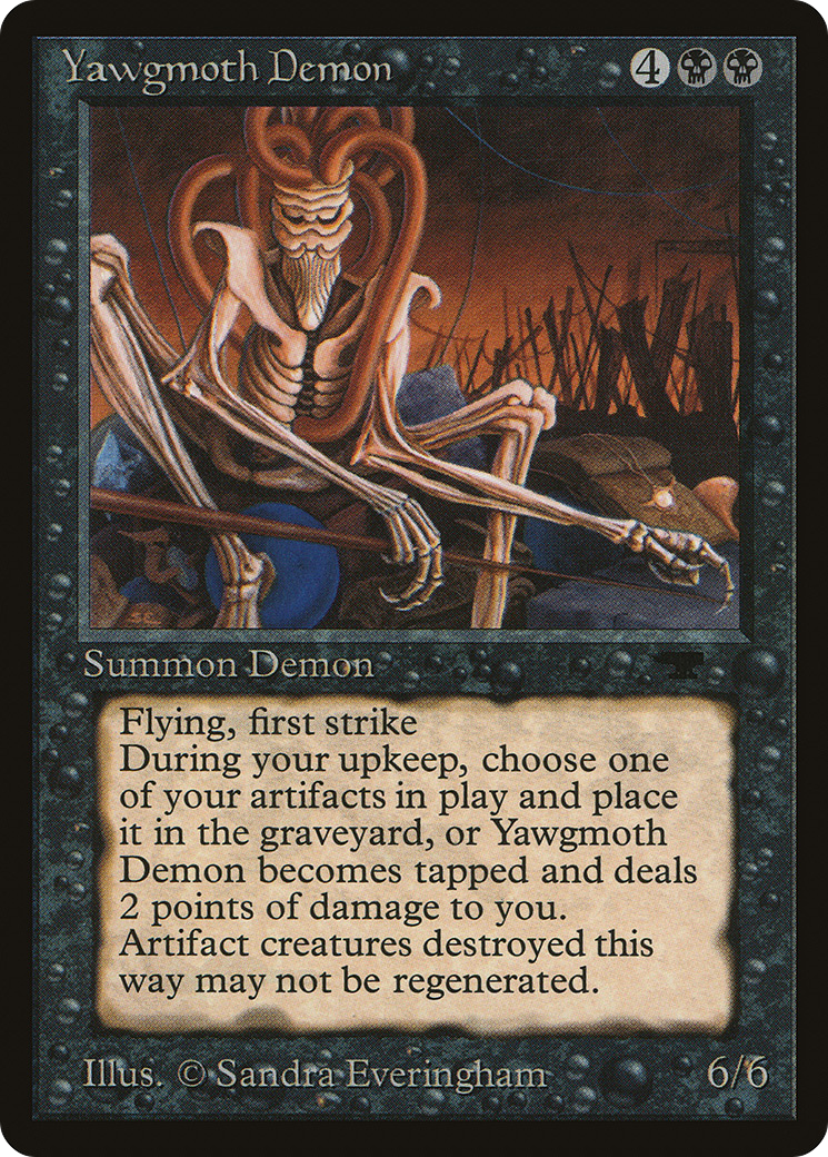 Image of Yawgmoth Demon [Antiquities]