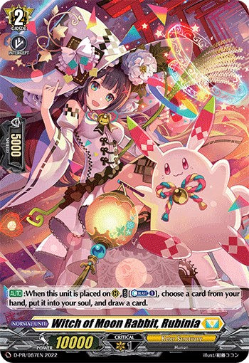 Image of Witch of Moon Rabbit, Rubinia (D-PR/087EN) [D Promo Cards]