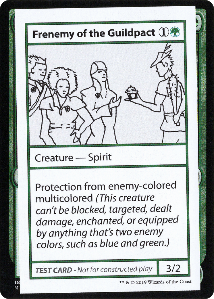 Image of Frenemy of the Guildpact (2021 Edition) [Mystery Booster Playtest Cards]