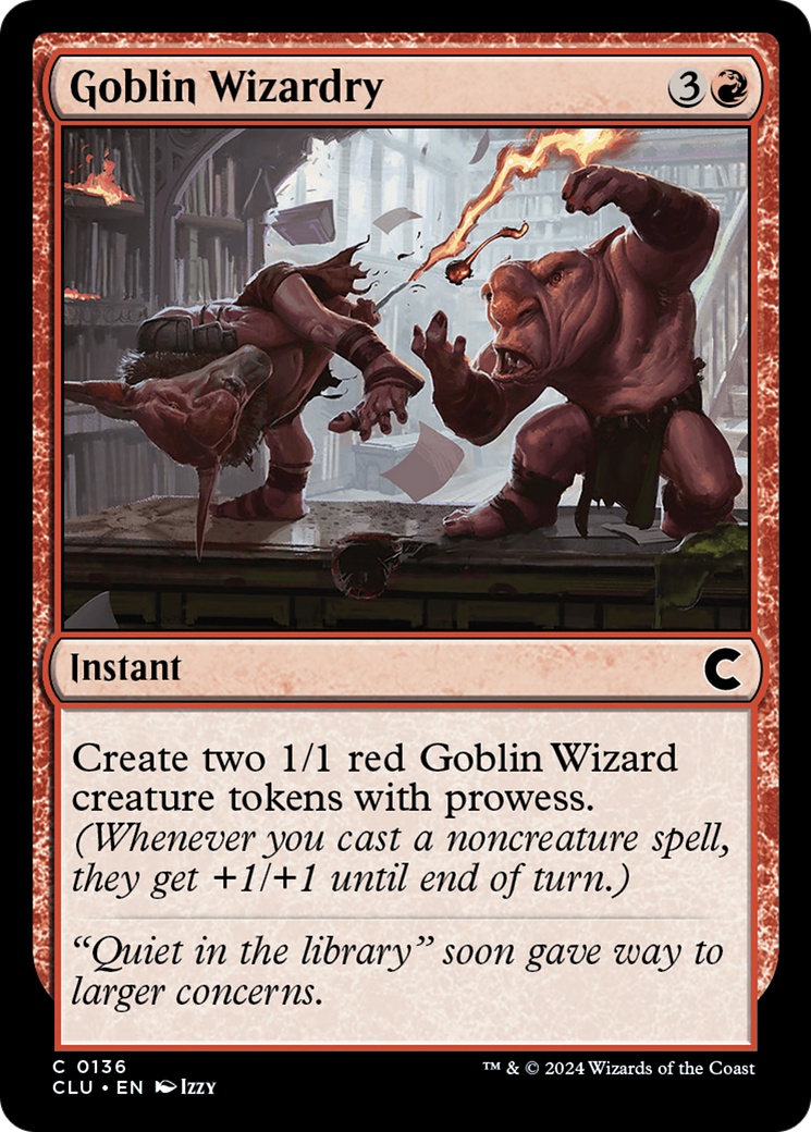 Image of Goblin Wizardry [Ravnica: Clue Edition]