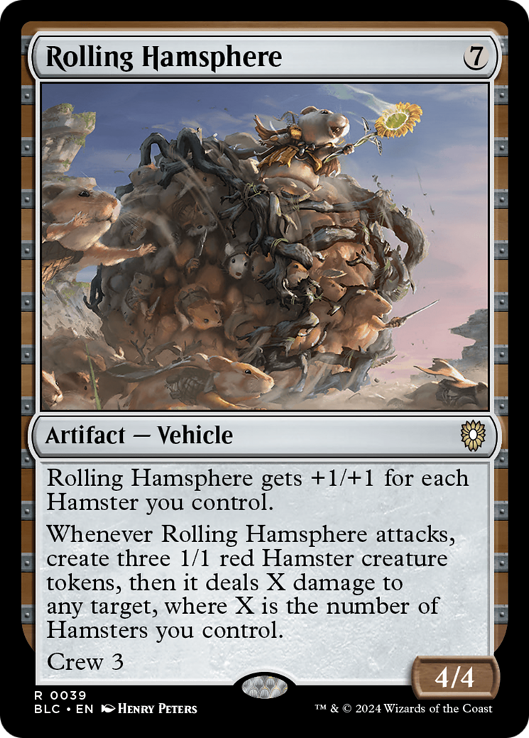 Image of Rolling Hamsphere [Bloomburrow Commander]