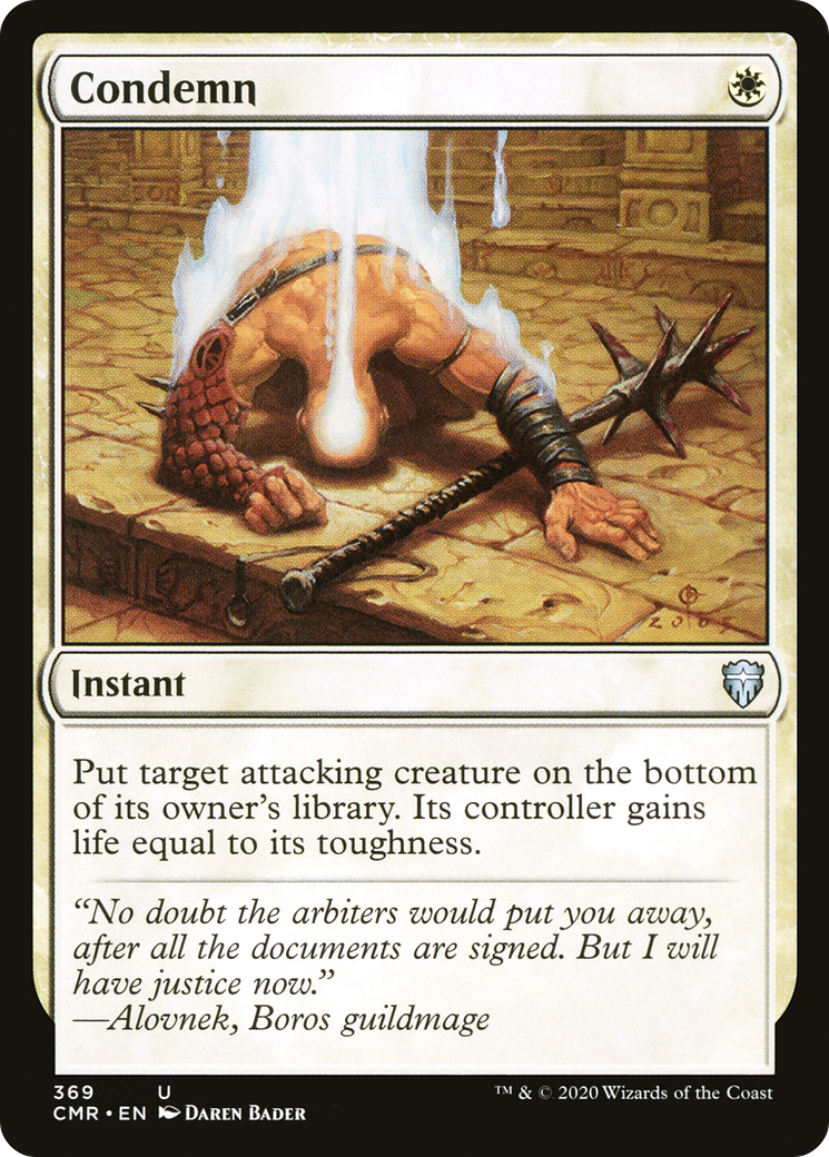 Image of Condemn [Commander Legends]