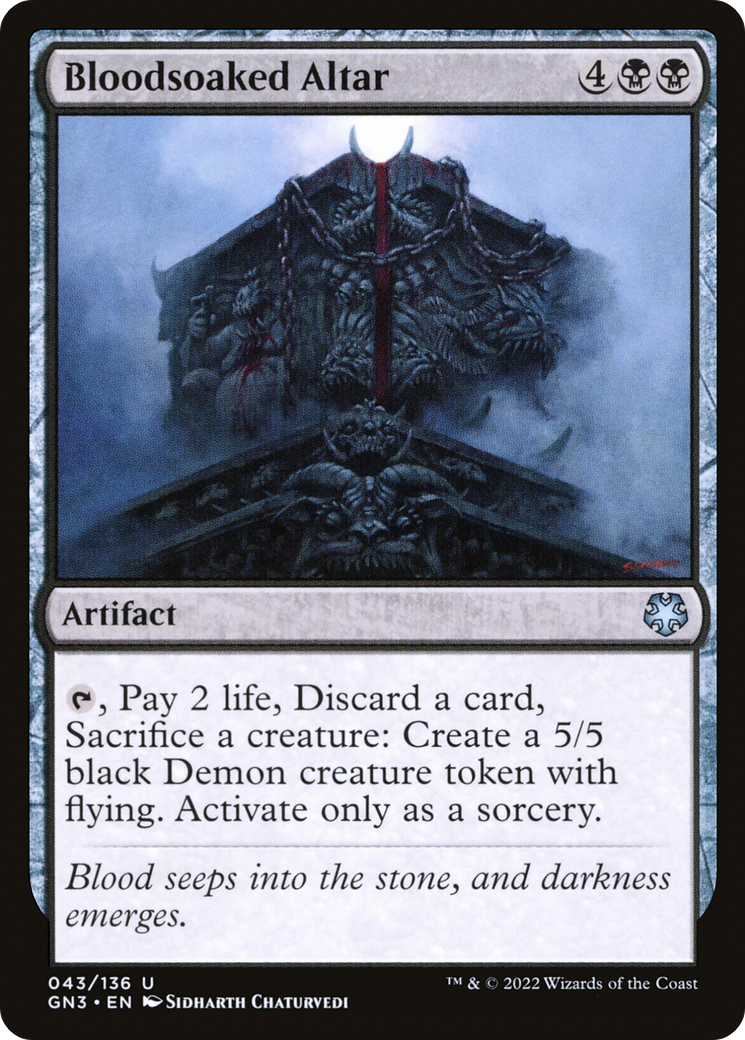 Image of Bloodsoaked Altar [Game Night: Free-for-All]