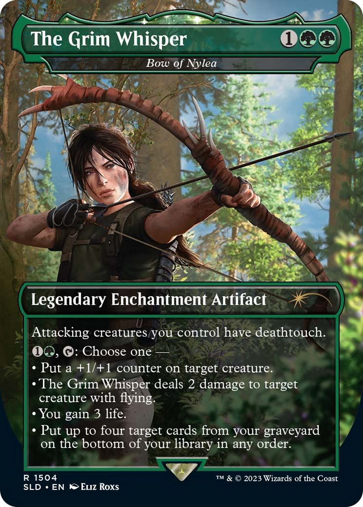 Image of The Grim Whisper - Bow of Nylea [Secret Lair Drop Series]