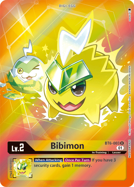 Image of Bibimon [BT6-003] (Alternative Art - Box Topper) [Double Diamond]