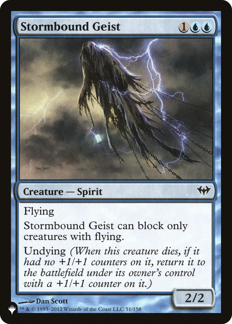 Image of Stormbound Geist [The List]