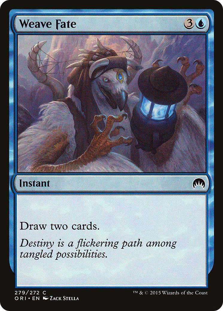 Image of Weave Fate (ORI-279) - Magic Origins Foil