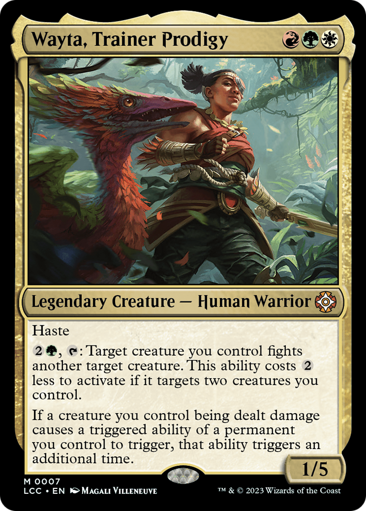 Image of Wayta, Trainer Prodigy [The Lost Caverns of Ixalan Commander]