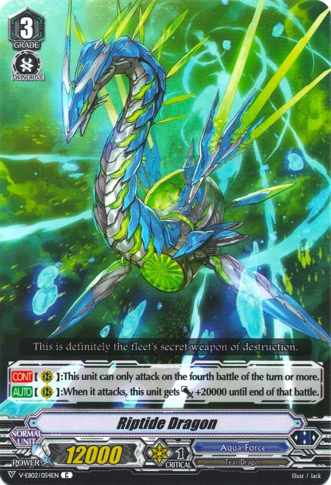 Image of Riptide Dragon (V-EB02/054EN) [Champions of the Asia Circuit]