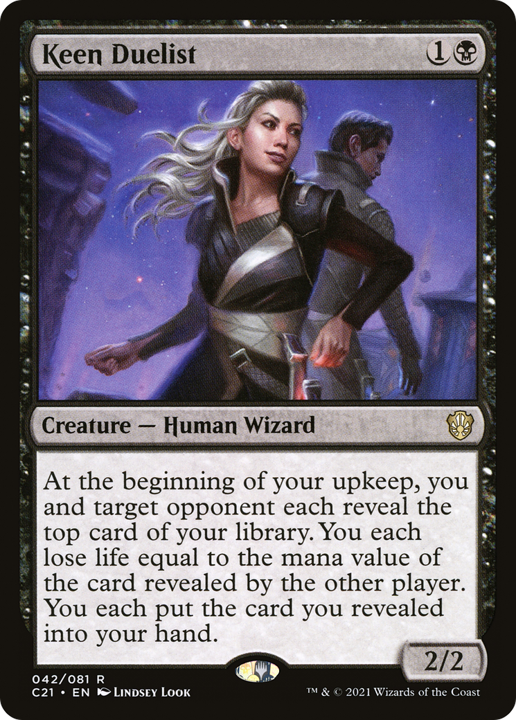 Image of Keen Duelist [Commander 2021]