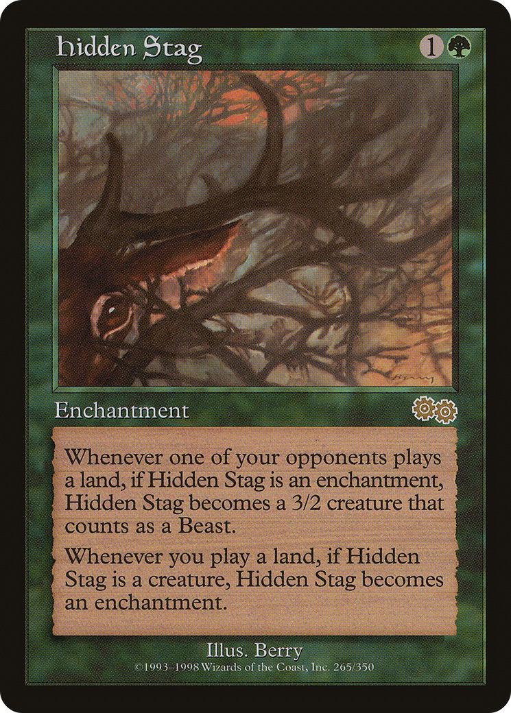 Image of Hidden Stag [Urza's Saga]