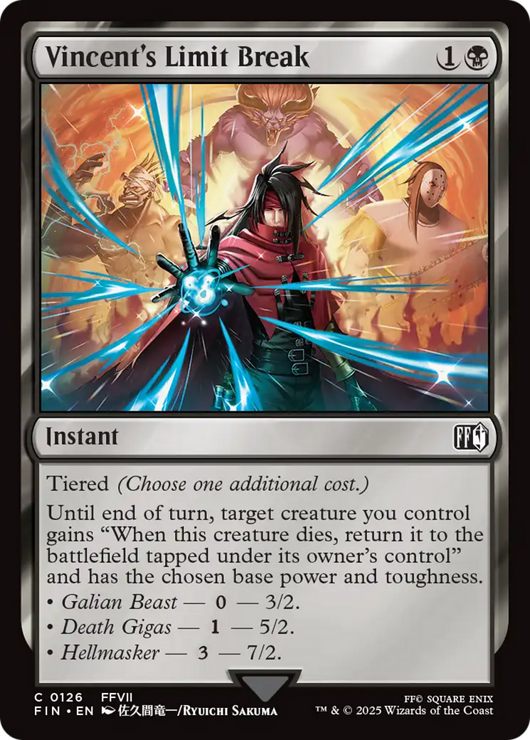 Image of Vincent's Limit Break [FINAL FANTASY]