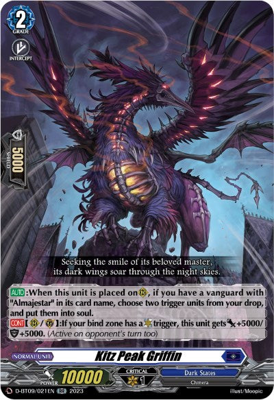 Image of Kitz Peak Griffin (D-BT09/021EN) [Dragontree Invasion]