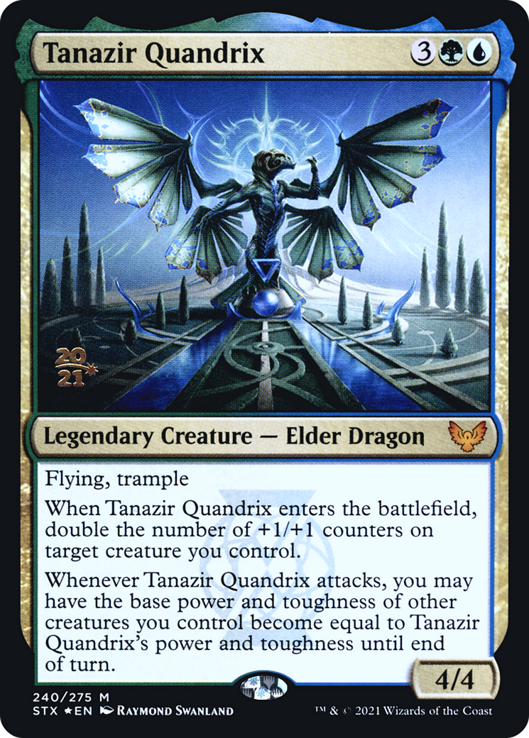 Image of Tanazir Quandrix [Strixhaven: School of Mages Prerelease Promos]