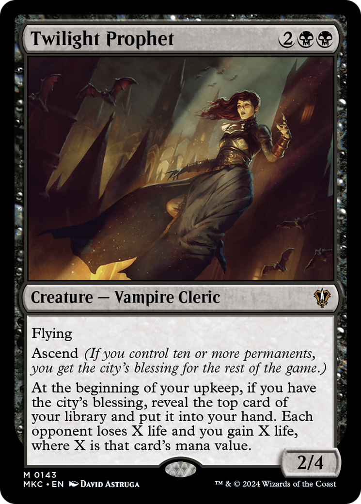 Image of Twilight Prophet [Murders at Karlov Manor Commander]