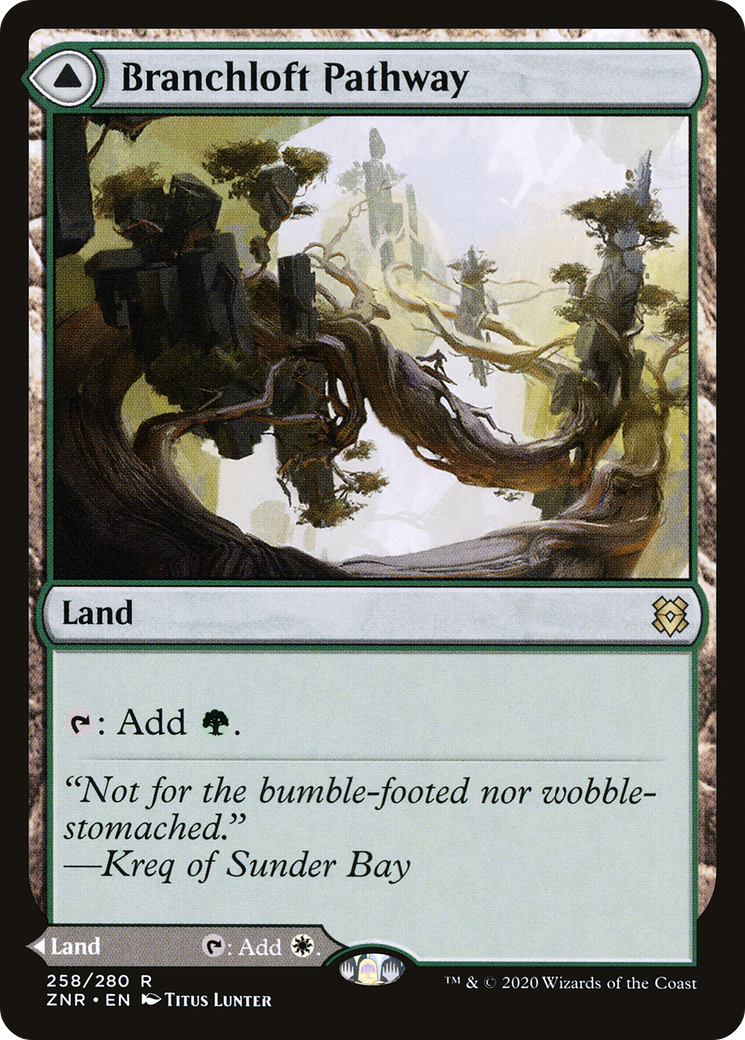 Image of Branchloft Pathway // Boulderloft Pathway [Zendikar Rising]