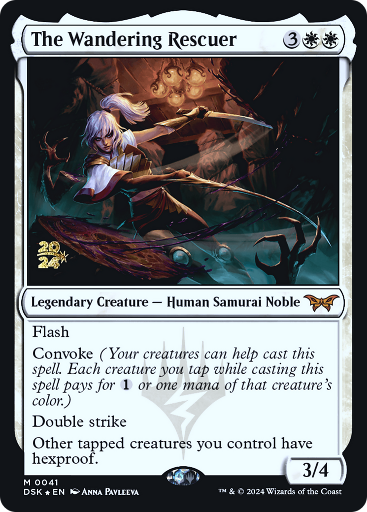 Image of The Wandering Rescuer [Duskmourn: House of Horror Prerelease Promos]
