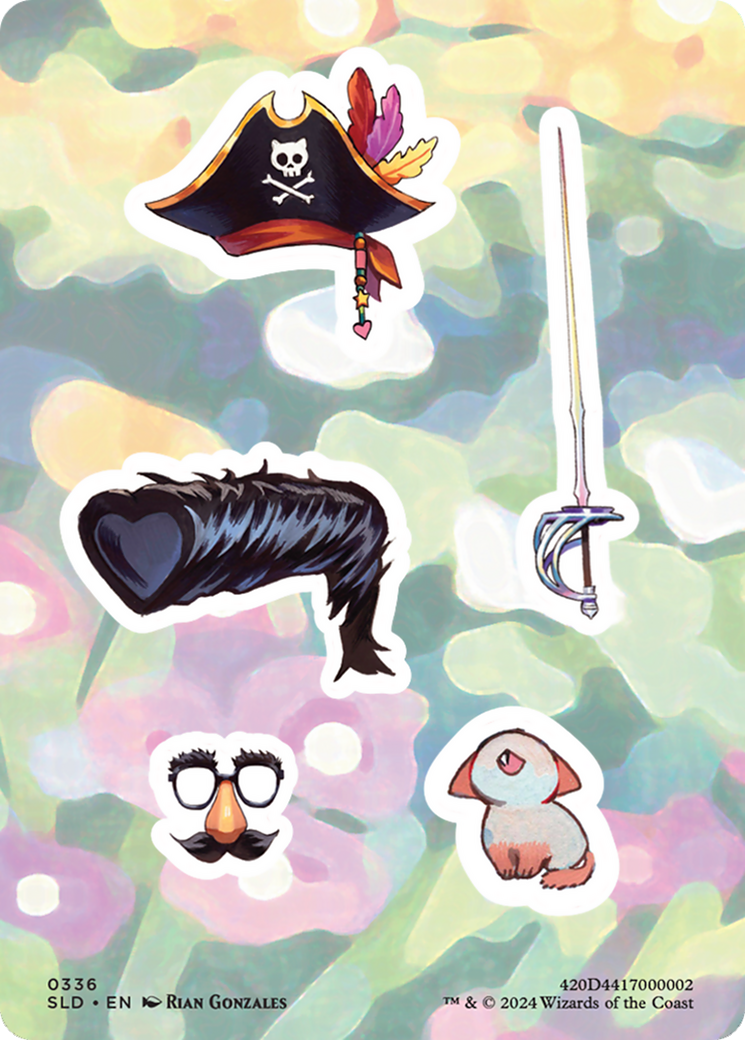 Image of Sticker Sheet (0336) [Secret Lair Drop Series]