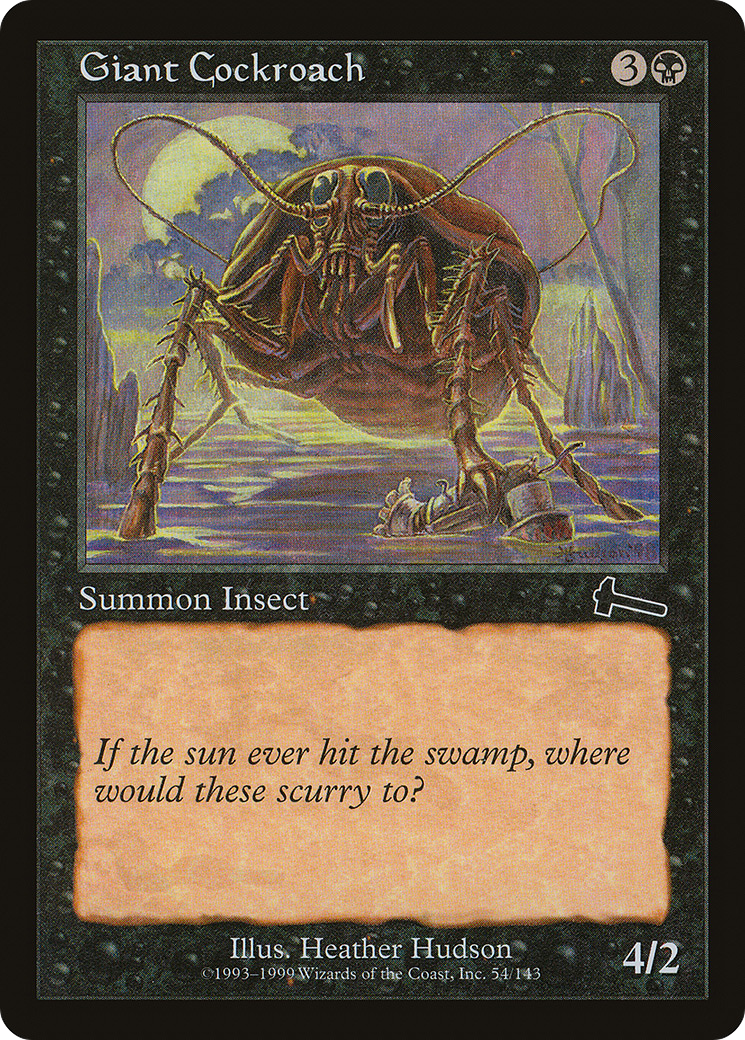 Image of Giant Cockroach [Urza's Legacy]