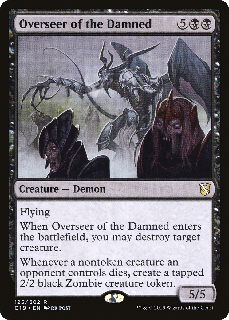 Image of Overseer of the Damned [Commander 2019]