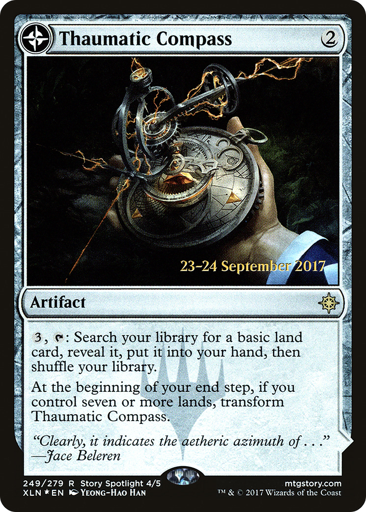 Image of Thaumatic Compass // Spires of Orazca [Ixalan Prerelease Promos]