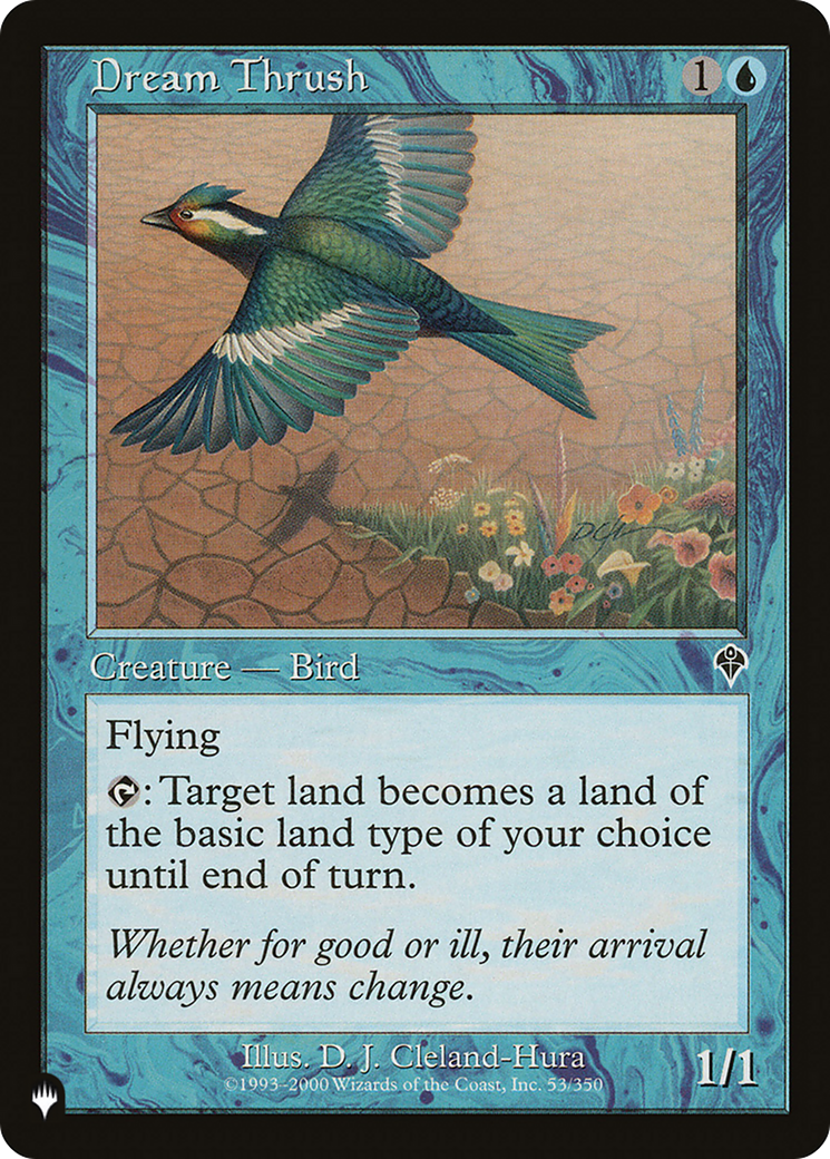 Image of Dream Thrush [The List]