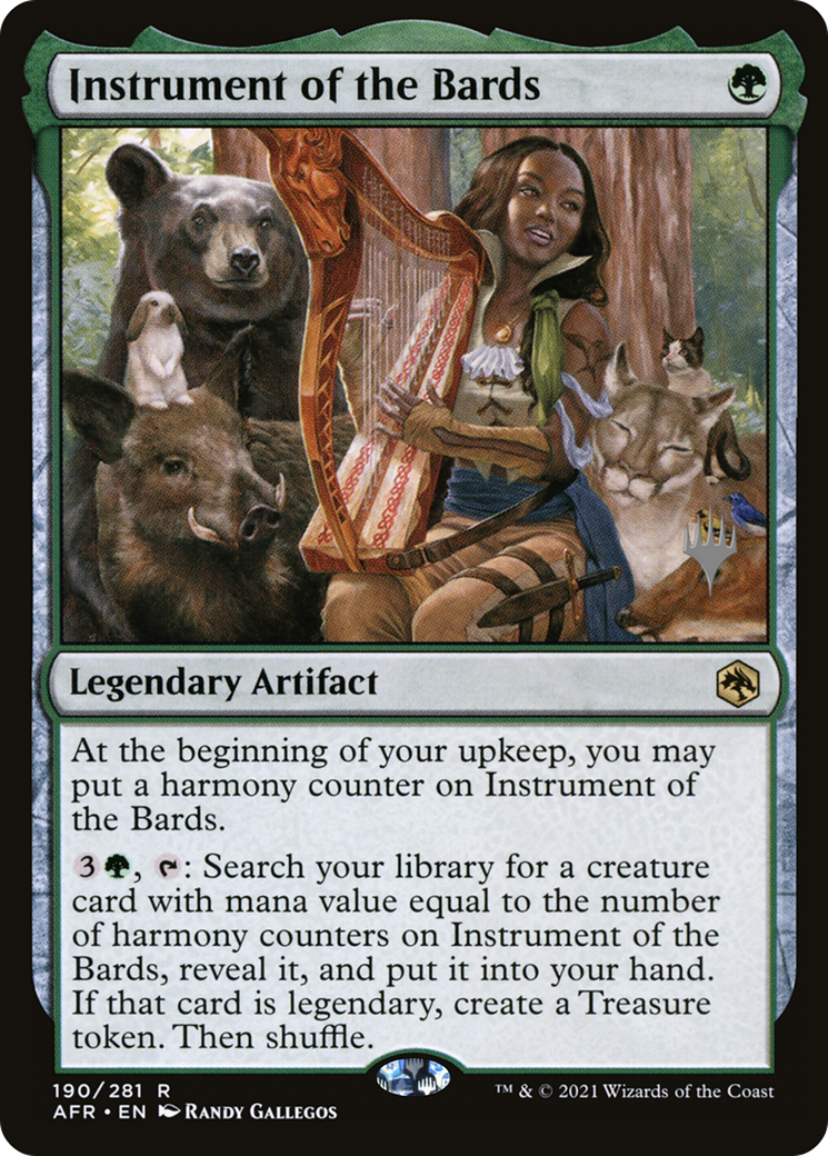 Image of Instrument of the Bards (Promo Pack) [Dungeons & Dragons: Adventures in the Forgotten Realms Promos]
