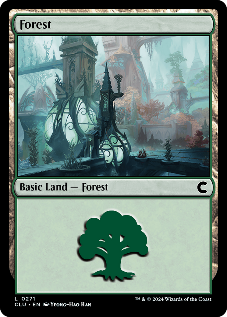 Image of Forest (0271) [Ravnica: Clue Edition]