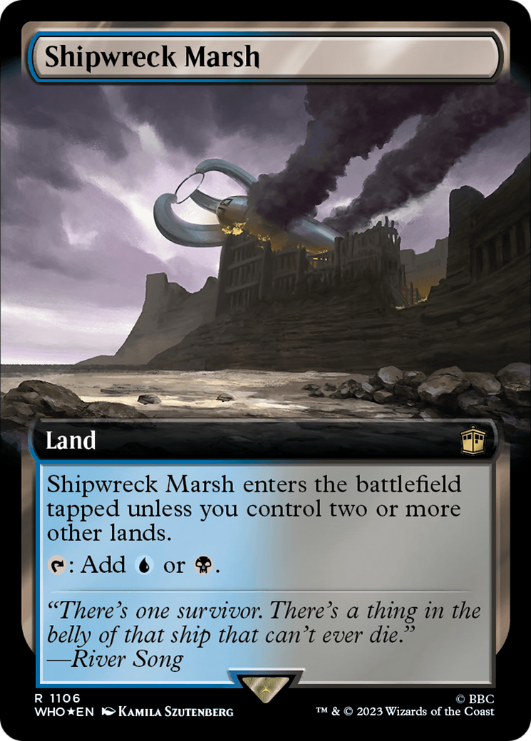 Image of Shipwreck Marsh (Extended Art) (Surge Foil) [Doctor Who]