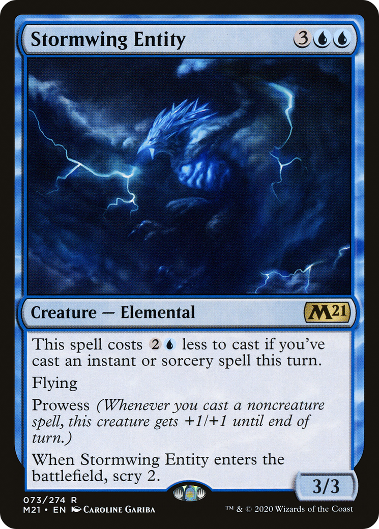 Image of Stormwing Entity [Core Set 2021]