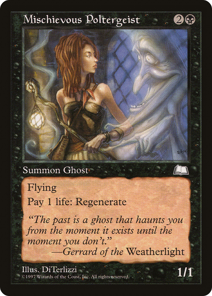 Image of Mischievous Poltergeist [Weatherlight]
