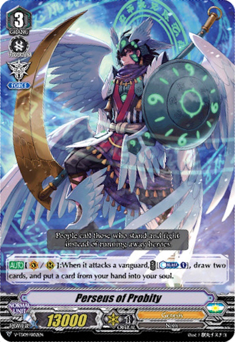 Image of Perseus of Probity (V-TD09/002EN) [Shinemon Nitta]