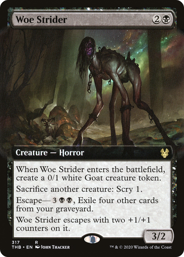 Image of Woe Strider (Extended Art) [Theros Beyond Death]