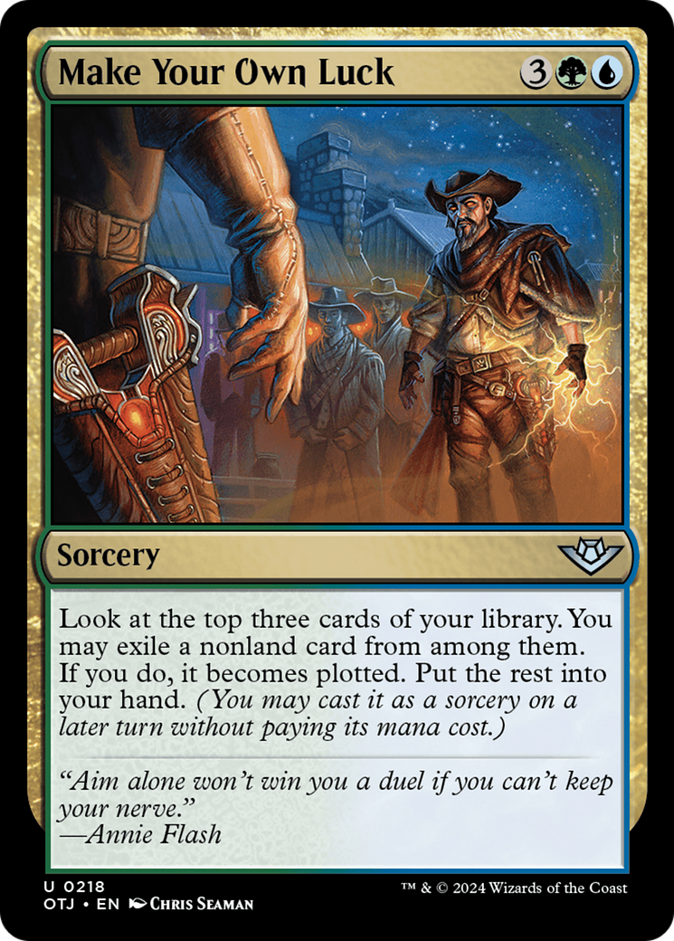 Image of Make Your Own Luck [Outlaws of Thunder Junction]