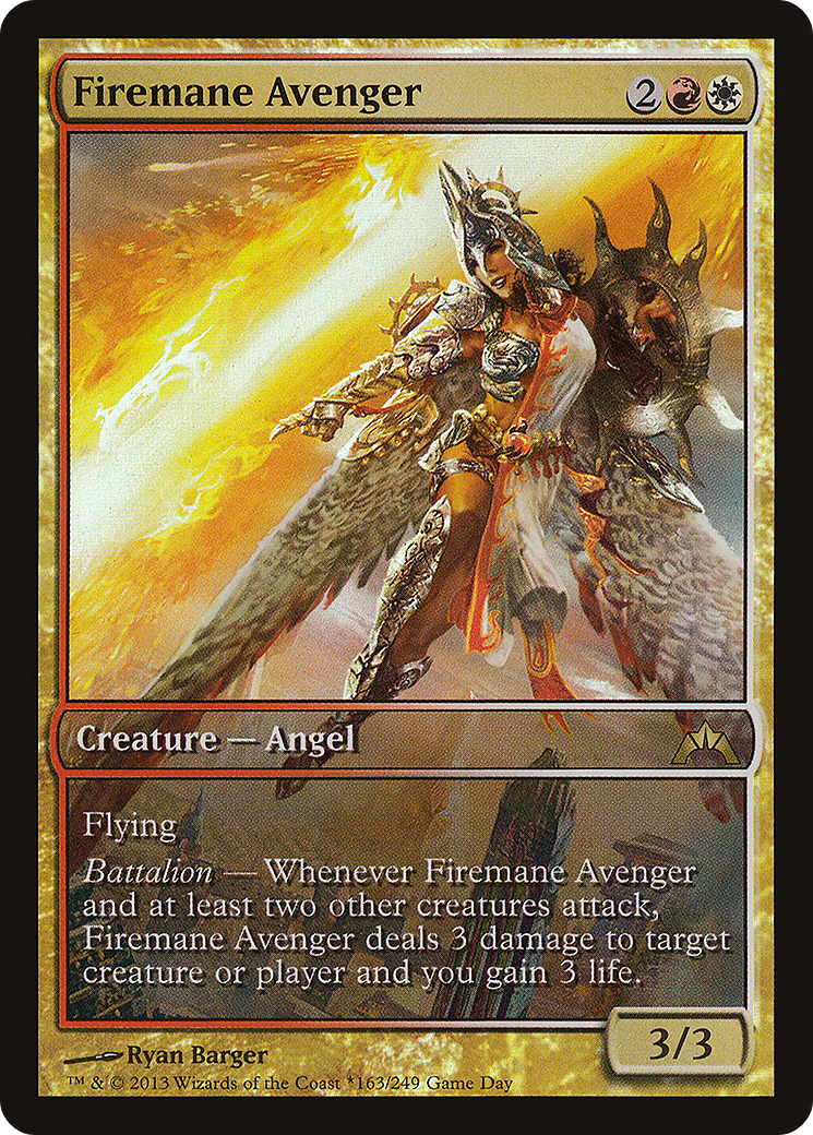 Image of Firemane Avenger (Game Day) [Gatecrash Promos]