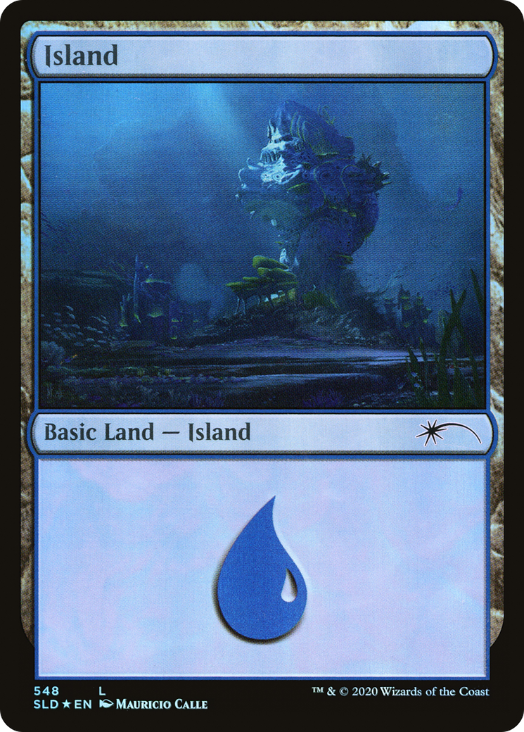 Image of Island (Under the Sea) (548) [Secret Lair Drop Promos]