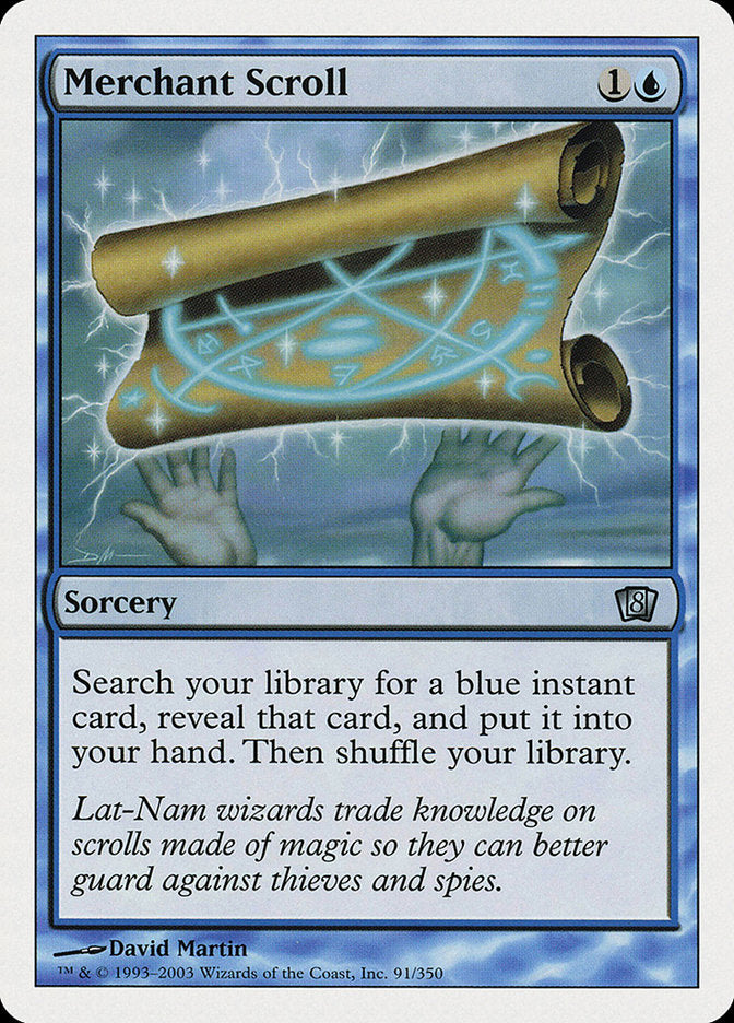 Image of Merchant Scroll (8th Edition) [Oversize Cards]