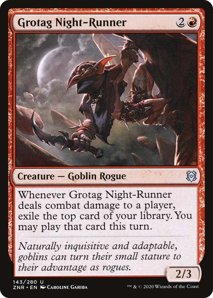 Image of Grotag Night-Runner [Zendikar Rising]