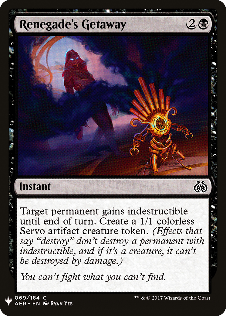 Image of Renegade's Getaway [Mystery Booster]