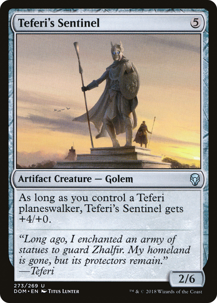 Image of Teferi's Sentinel [Dominaria]