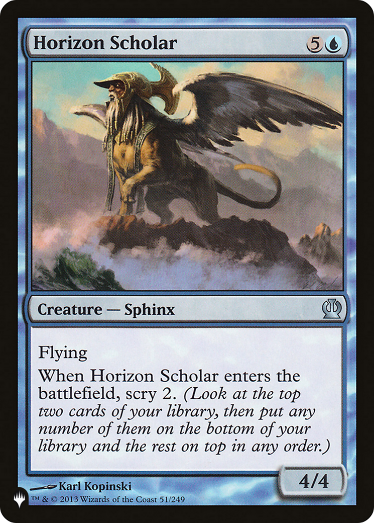 Image of Horizon Scholar [The List]