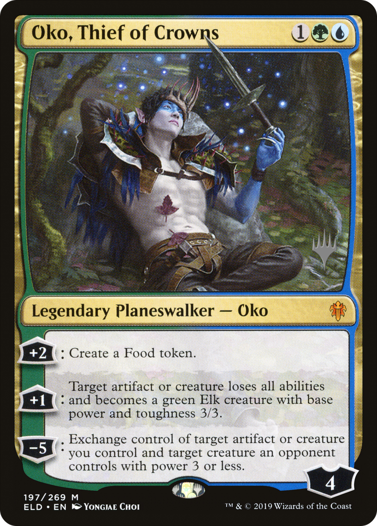 Image of Oko, Thief of Crowns (Promo Pack) [Throne of Eldraine Promos]