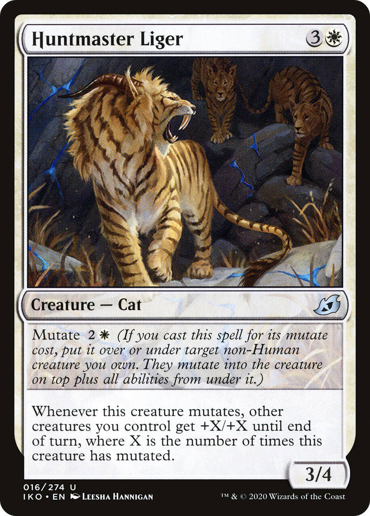 Image of Huntmaster Liger [Ikoria: Lair of Behemoths]