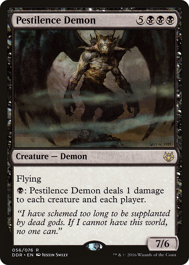 Image of Pestilence Demon [Duel Decks: Nissa vs. Ob Nixilis]