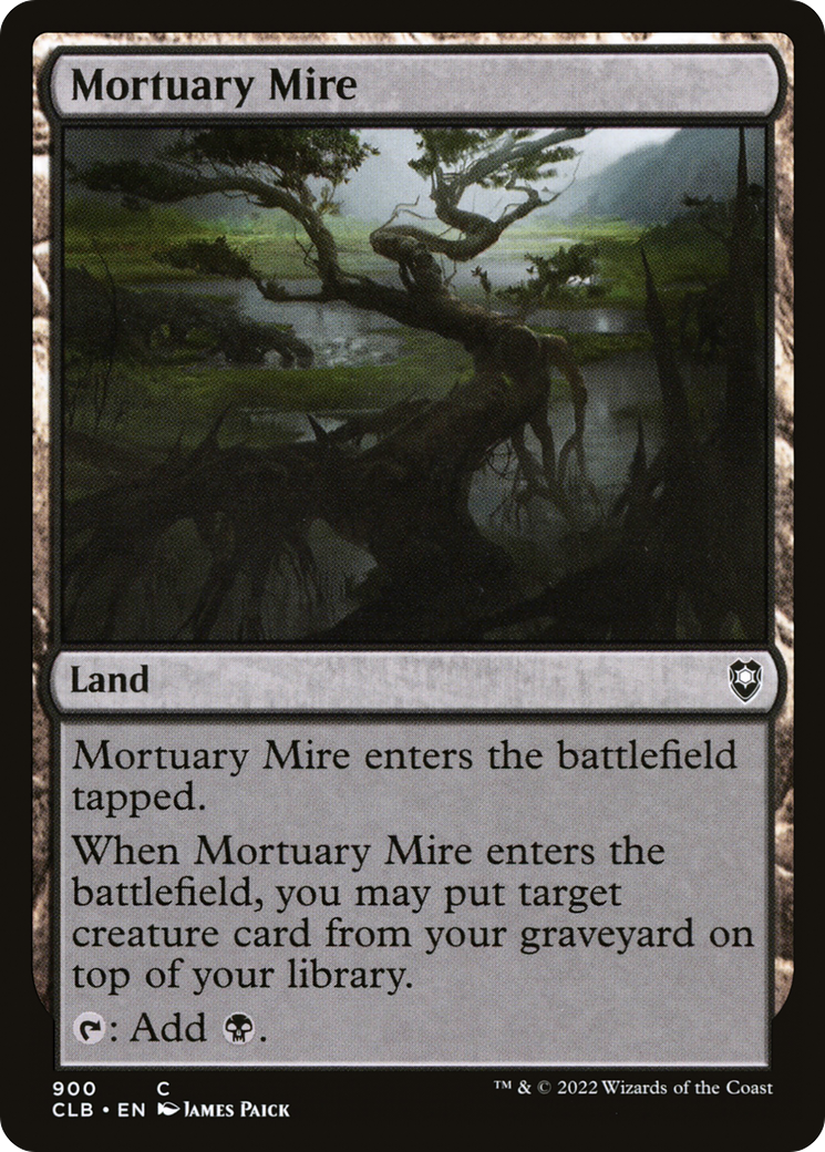 Image of Mortuary Mire [Commander Legends: Battle for Baldur's Gate]