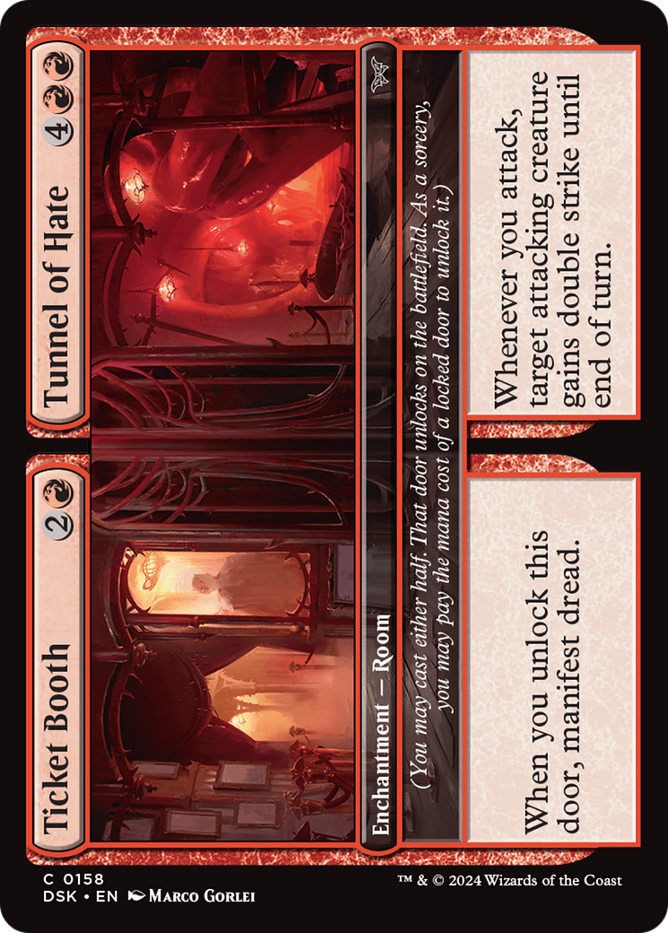 Image of Ticket Booth // Tunnel of Hate [Duskmourn: House of Horror]
