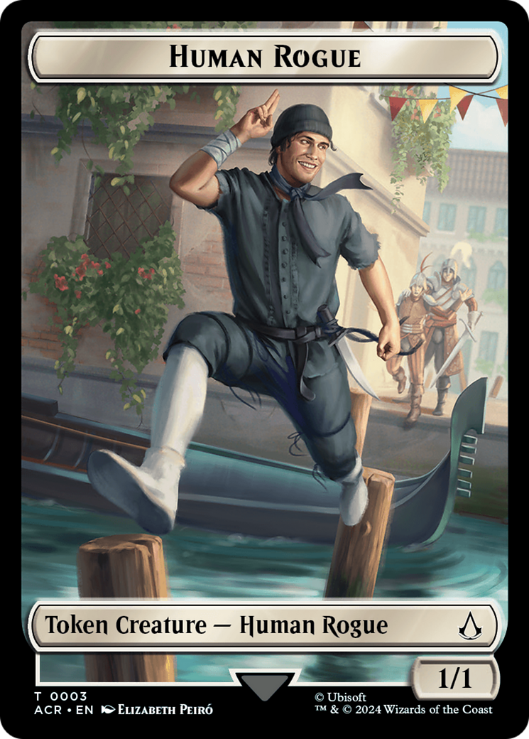 Image of Human Rogue Token [Assassin's Creed Tokens]
